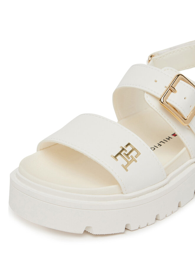 Tommy Hilfiger Sandály Tommy Hilfiger T3A2-33785-0326 M Écru