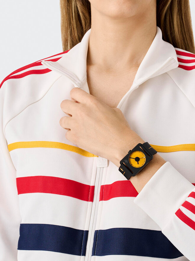 adidas Pulkstenis adidas Retro Pop AOST24544 Melns