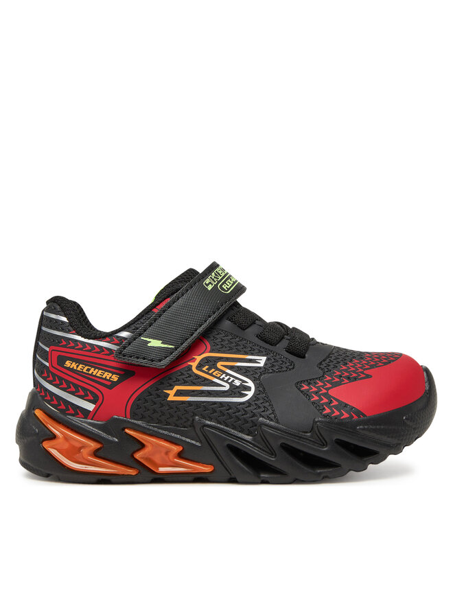 Skechers Sneakersy Skechers Flex-Glow Bolt- 400138N/BKRD Čierna