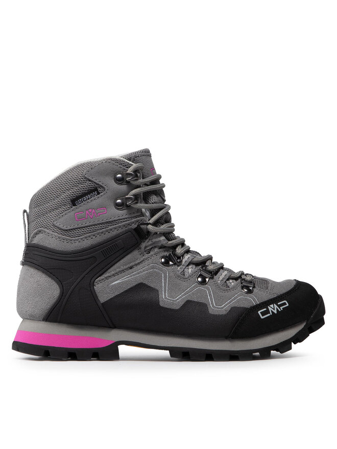CMP Trekking čevlji CMP Athunis Mid Wmn Trekking Wp 31Q4976 Siva
