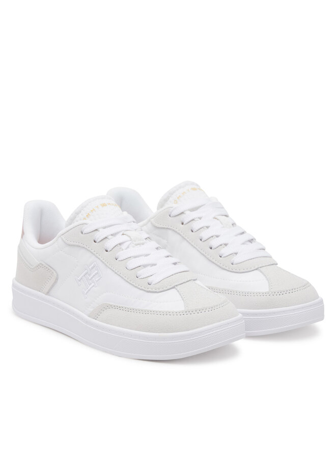 Tommy Hilfiger Αθλητικά Tommy Hilfiger Th Heritage Sneaker FW0FW08643 Λευκό