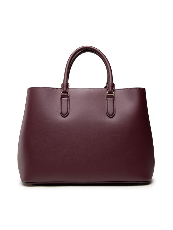 LAUREN RALPH LAUREN Handtasche Lauren Ralph Lauren Marcy 431697680021 Dunkelrot