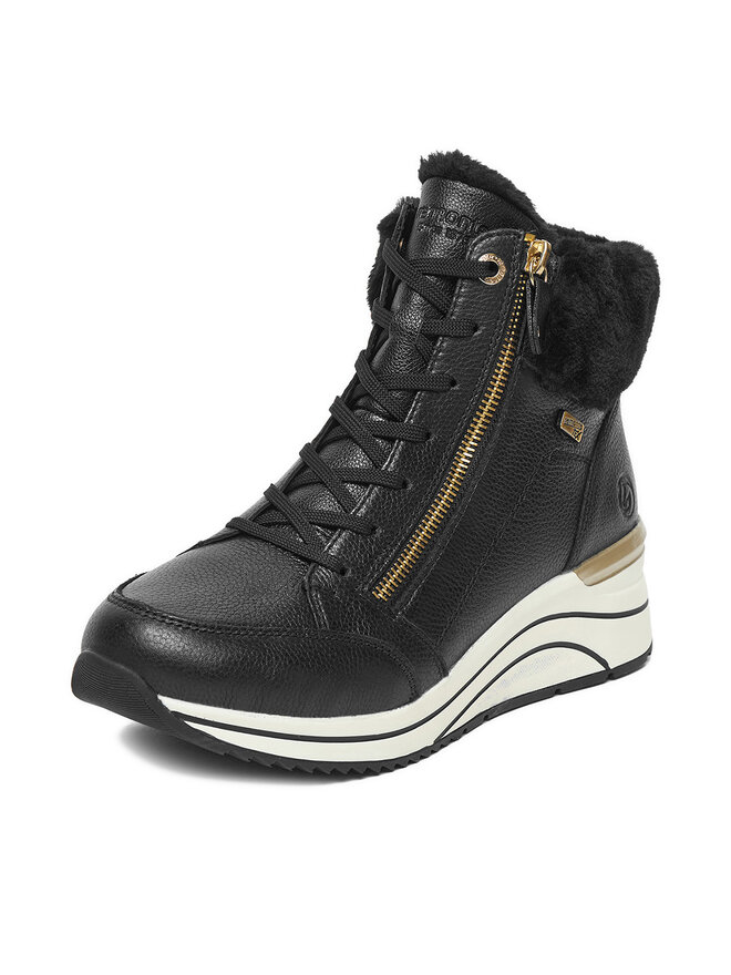 Remonte Botines planos Remonte CEO-D0T77-02 Negro