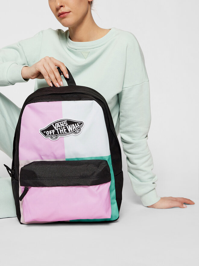 Rucksack Vans Realm Backpack VN0A3UI6ZG61 Schwarz eschuhe