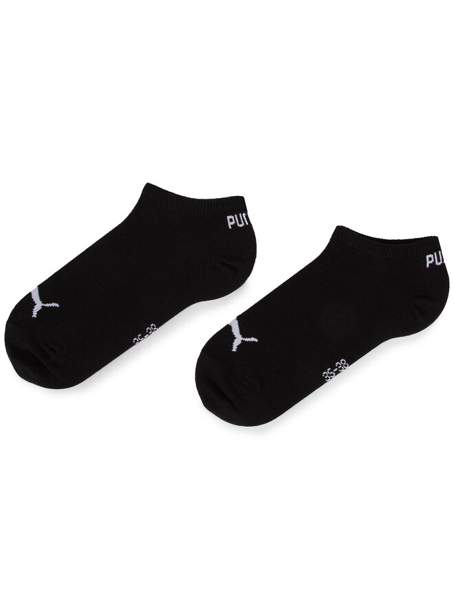 Puma Σετ 3 ζευγάρια κοντές κάλτσες unisex Puma 261080001 Μαύρο