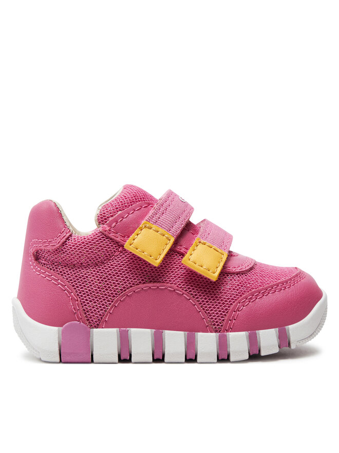 Geox Sneakersy Geox B Iupidoo Girl B3558A 0GNBC C8F2V Růžová