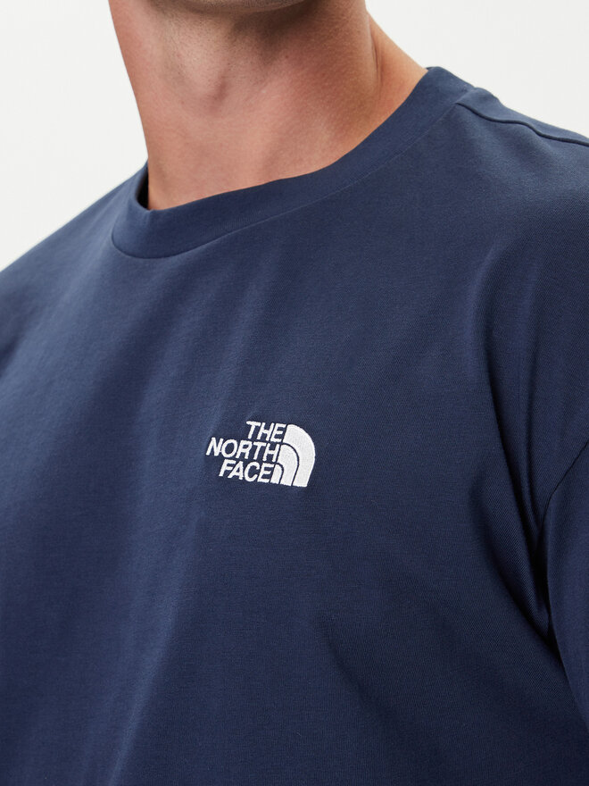 The North Face The North Face Camiseta Simple Dome NF0A87NR Azul marino Oversize