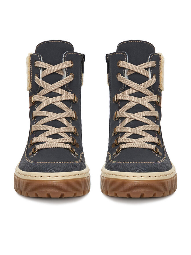 Rieker Schnürschuhe Rieker CEO-X8638-14 Dunkelblau