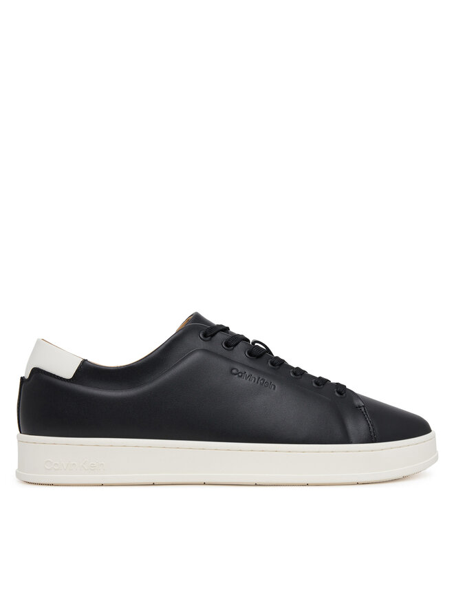 Calvin Klein Αθλητικά Calvin Klein Pure Low Laceup Cupsole Hf Lth HM0HM01859 Μαύρο