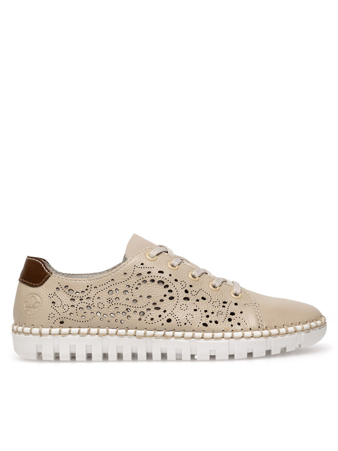 Rieker Halbschuhe Rieker M2308-60 Beige