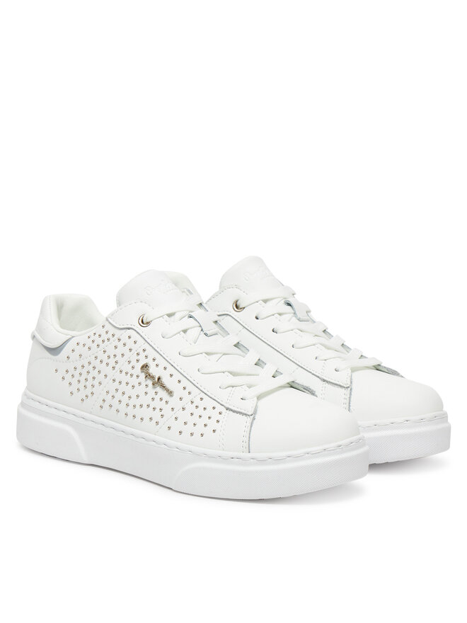 Pepe Jeans Sneakers Pepe Jeans Eaton Gala PLS00039 Weiß