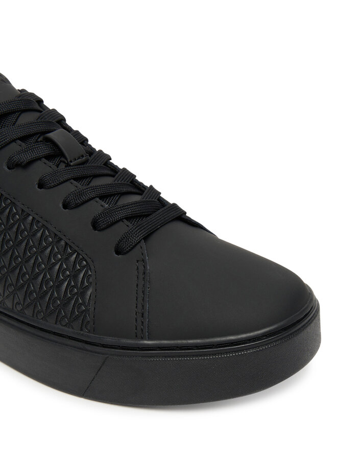 Calvin Klein Сникърси Calvin Klein Classic Cupsole Laceup Aop YM0YM01431 Черен