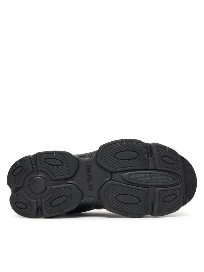 REPLAY Sneakersy REPLAY GWS9N .000.C0013L Černá