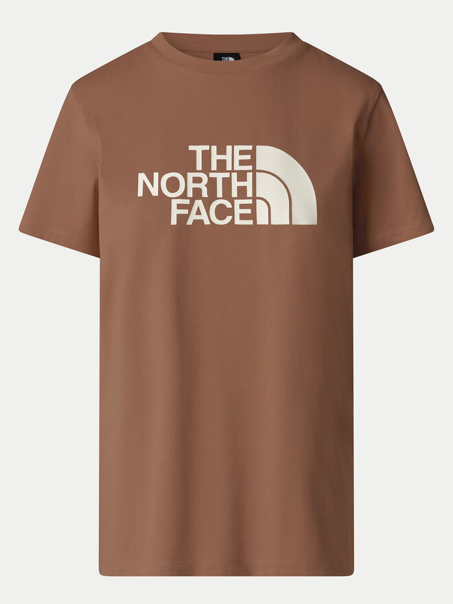 The North Face The North Face Majica Easy NF0A8A6G Rjava Loose Fit