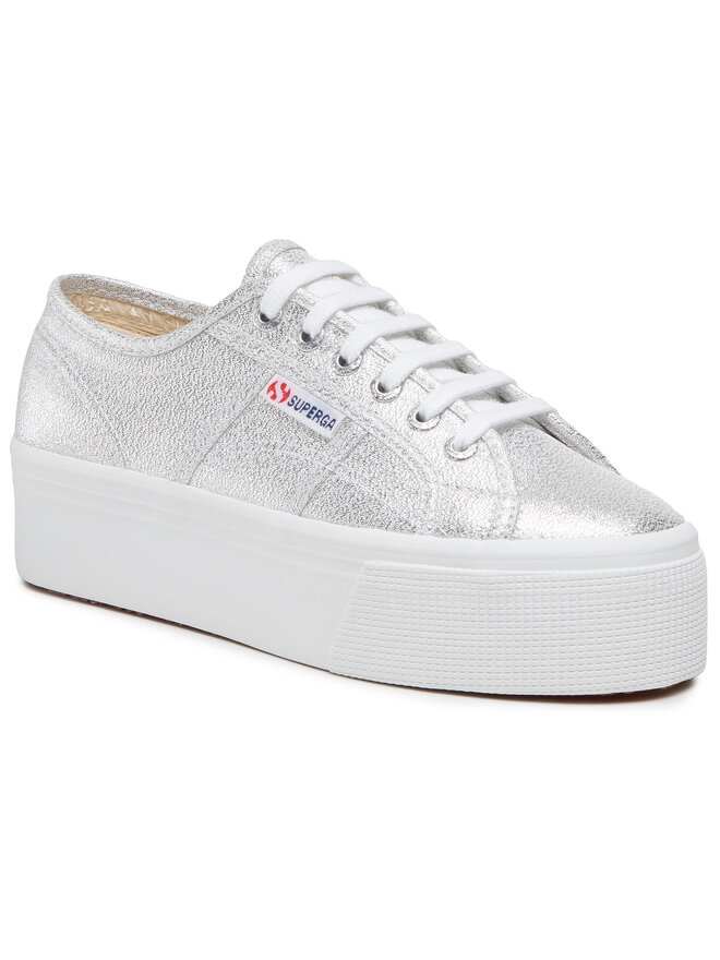 Superga Tenisówki Superga 2790 Lame S61174W Srebrny