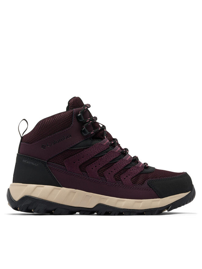 Columbia Trekkingschuhe Columbia Strata Trail Mid 2078561 Dunkelrot