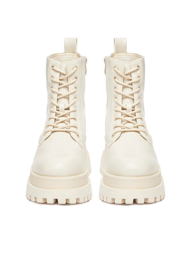 DeeZee Botines planos DeeZee 13295-13 Écru