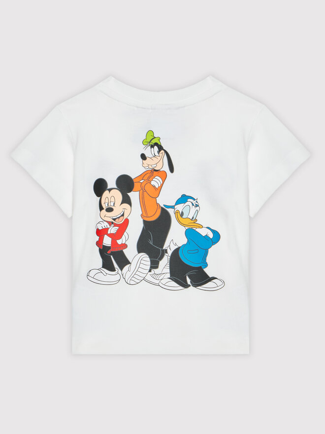 adidas adidas Marškinėliai Disney Mickey And Friends H22579 Balta Regular Fit