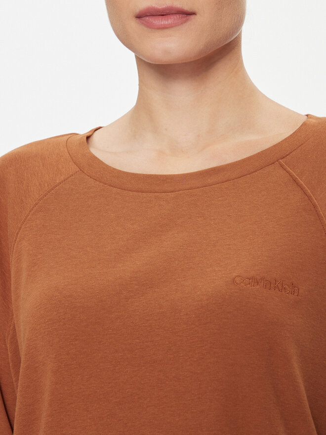 Calvin Klein Underwear Calvin Klein Underwear Pyjama-T-Shirt 000QS7003E Braun Regular Fit