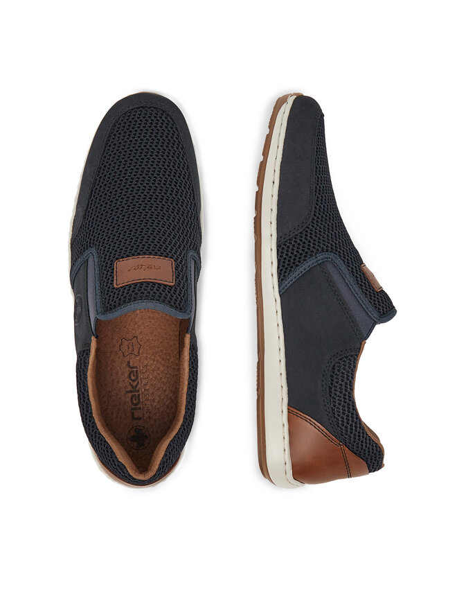 Rieker Halbschuhe Rieker 08869-14 Dunkelblau