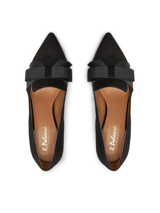 R.Polański Halbschuhe R.Polański 0859 Schwarz