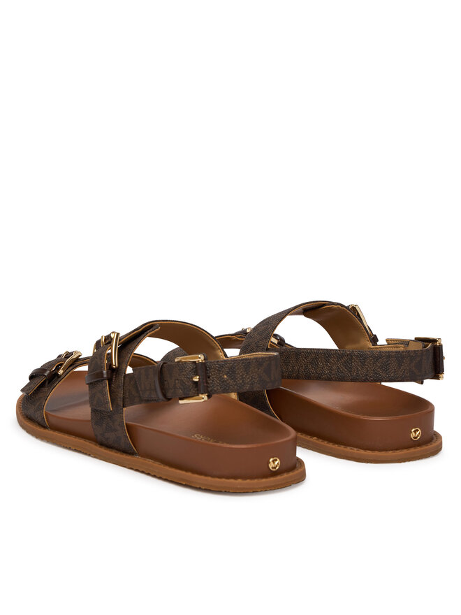 MICHAEL Michael Kors Sandalen MICHAEL Michael Kors Nia Flat 40S6NIFS2B Braun