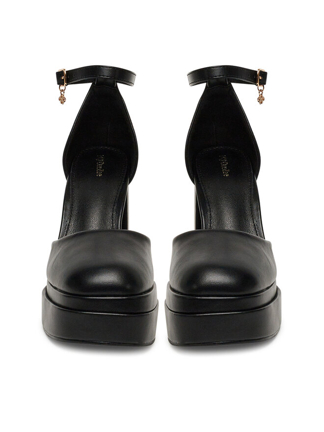 DeeZee Półbuty DeeZee LW85478-6 Czarny