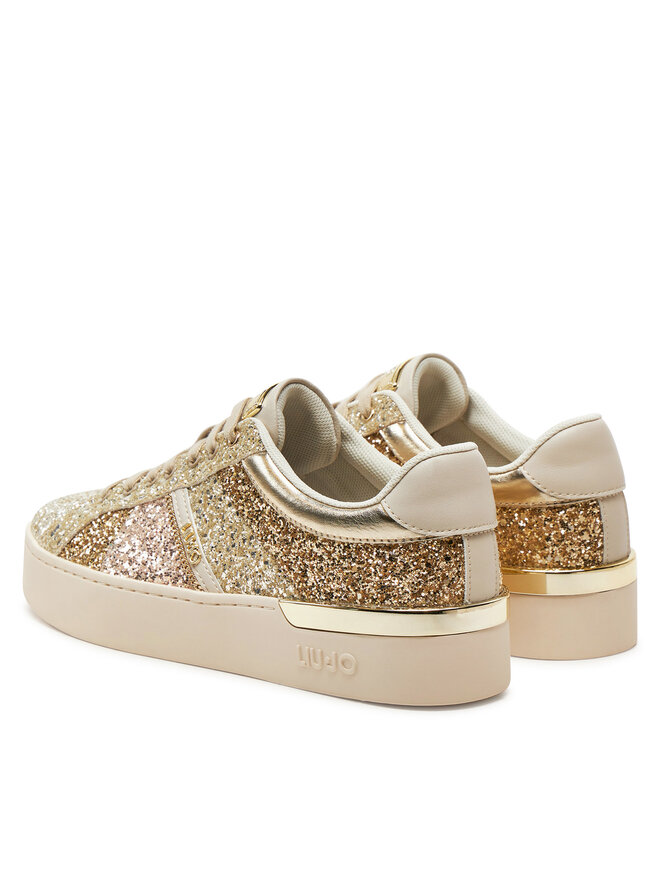 Liu Jo Sneakersy Liu Jo Silvia 105 BF4087 TX007 Złoty