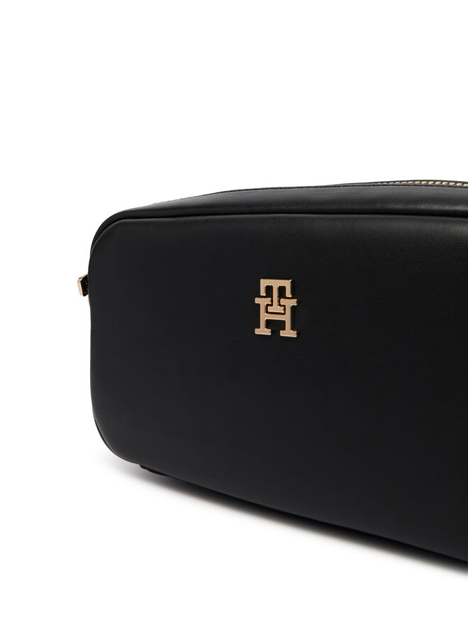 Tommy Hilfiger Handtasche Tommy Hilfiger Th Essential Camera Bag AW0AW18370 Schwarz
