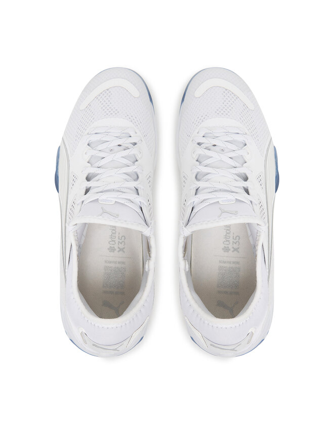Puma Обувки за зала Puma Eliminate Nitro Sqd 4 108438 02 Бял