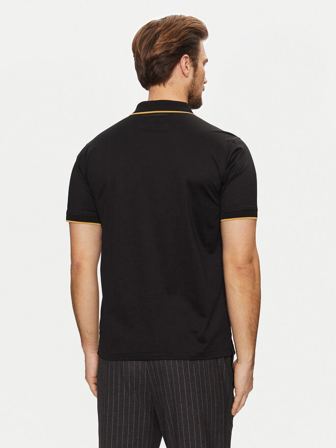 KARL LAGERFELD KARL LAGERFELD Poloshirt 745080 551200 Schwarz Regular Fit