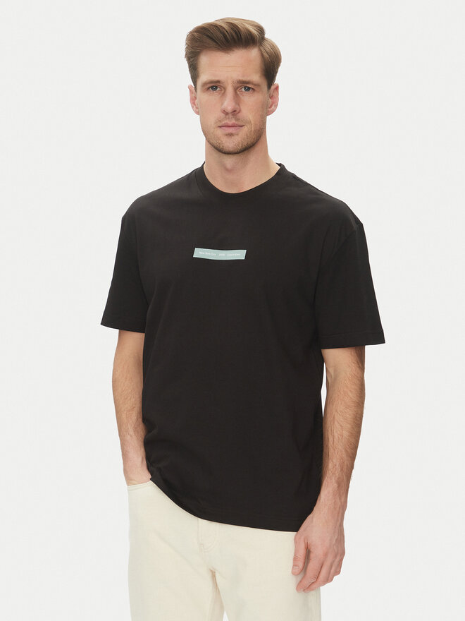 Calvin Klein Jeans Calvin Klein Jeans T-Shirt Nyc 2025 J30J327524 Μαύρο Regular Fit