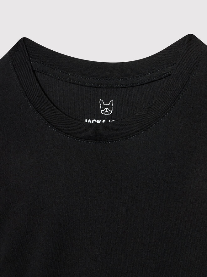 Jack&Jones Junior Jack&Jones Junior Majica Basic Tee Črna Regular Fit