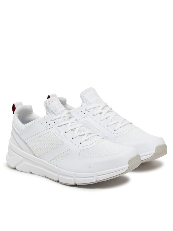 Tommy Hilfiger Sneakers Tommy Hilfiger Modern Comfort Run Mix FM0FM05471 Bianco