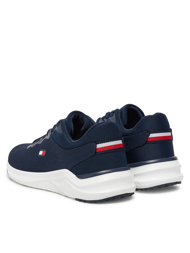 Tommy Hilfiger Sneakersy Tommy Hilfiger T3X9-33879-1219800 Granatowy