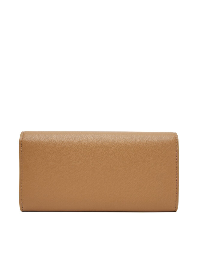 Tommy Hilfiger Portafoglio grande da donna Tommy Hilfiger Th Legacy Flap Lrg Wallet AW0AW17267 Marrone