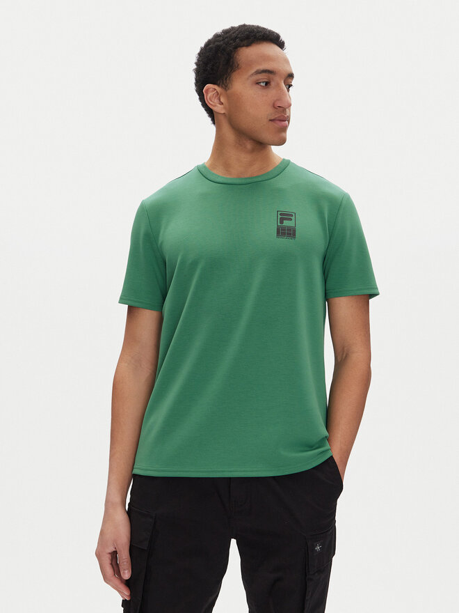 Fila Fila Camiseta Lennik FAM0883 Verde Regular Fit