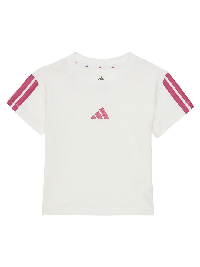 adidas adidas Marškinėliai Essentials JN6494 Balta Regular Fit