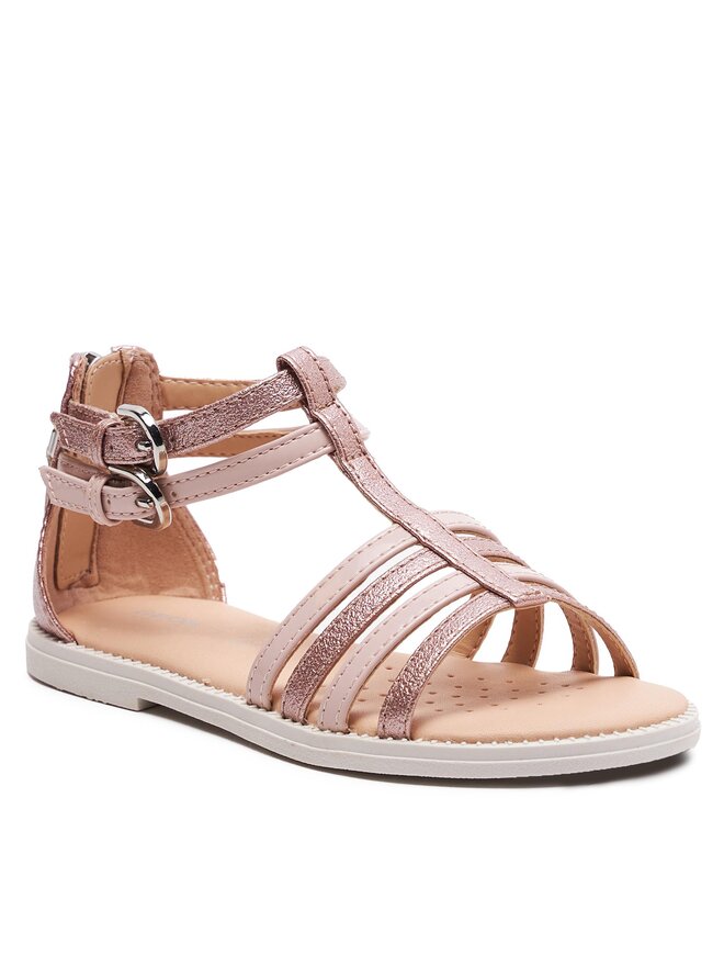 Geox Sandály Geox J Sandal Karly Girl J7235D 0QDHH C8172 S Růžová