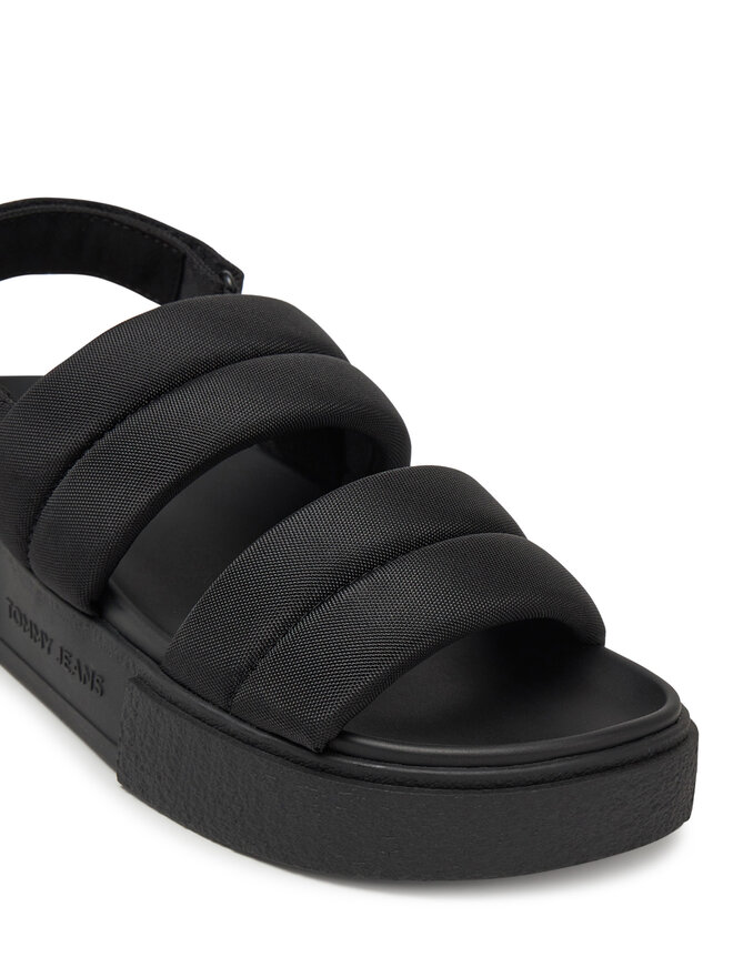 Tommy Jeans Σανδάλια Tommy Jeans Tjw Flatform Sandal EN0EN02802 Μαύρο