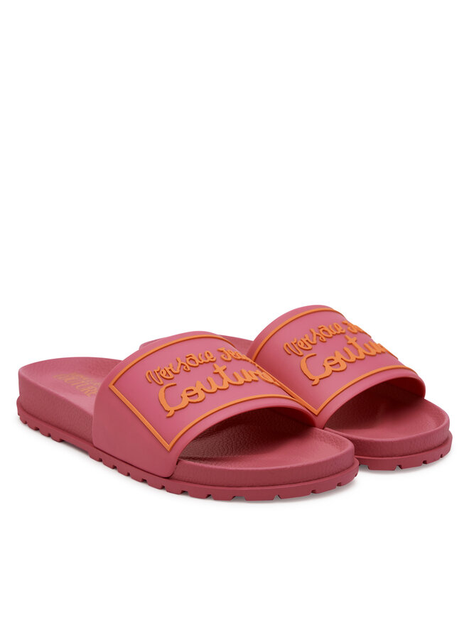 Versace Jeans Couture Şlapi Versace Jeans Couture 78VA3SQ2 Roz