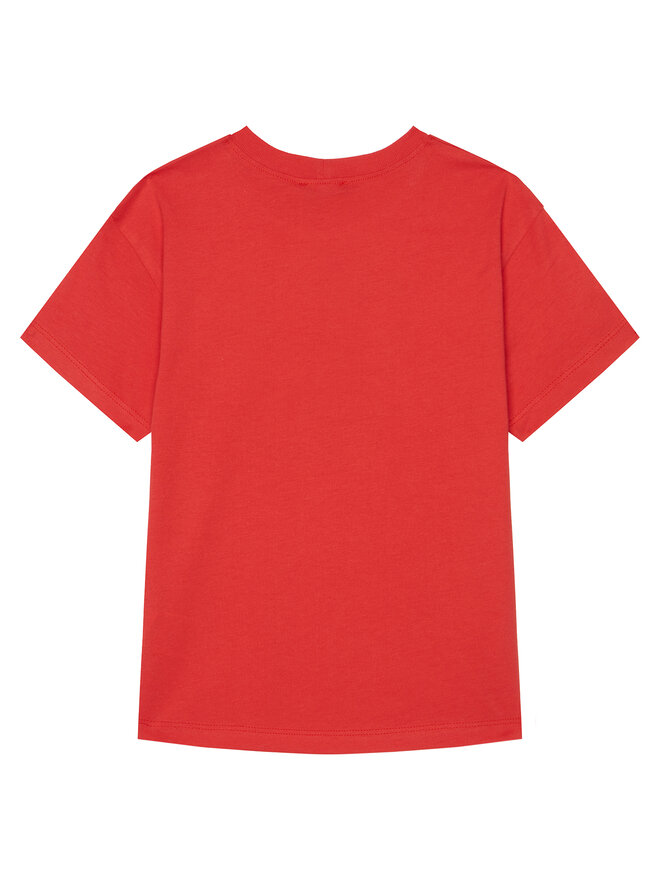 United Colors Of Benetton United Colors Of Benetton Marškinėliai 3I1XC10OO Raudona Regular Fit