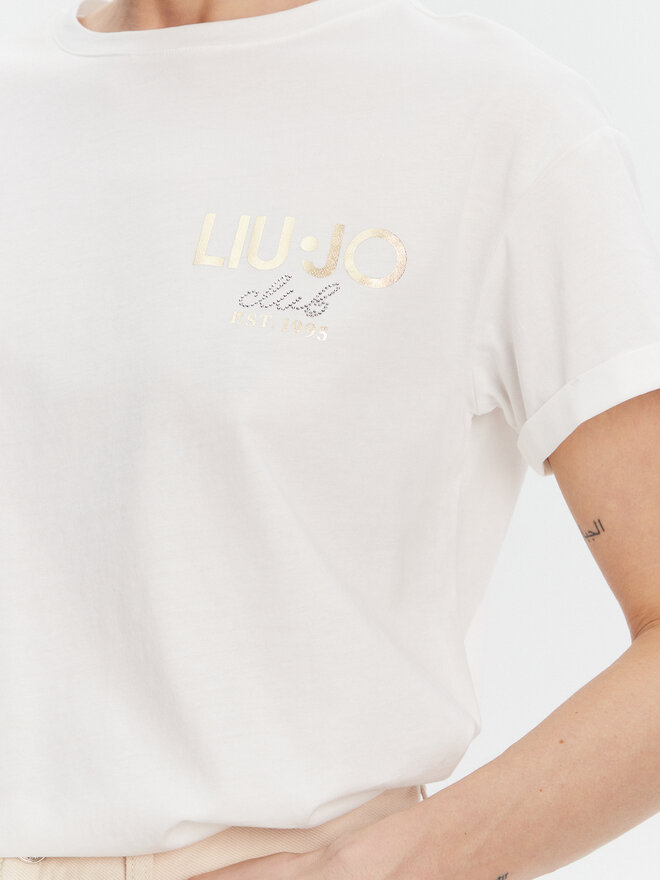 Liu Jo Liu Jo Camiseta WA5007 JS923 Blanco Relaxed Fit