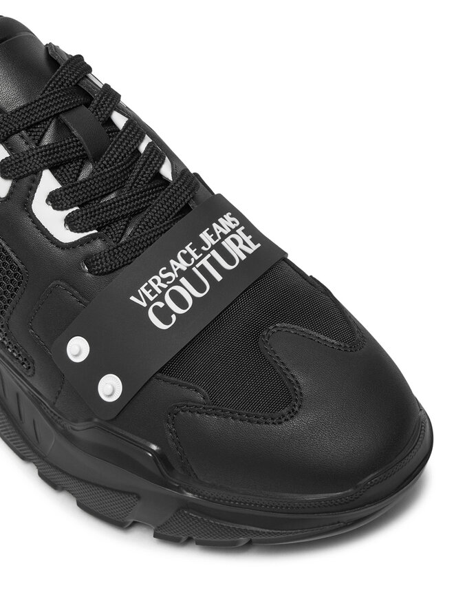 Versace Jeans Couture Αθλητικά Versace Jeans Couture Speedtrack 77YA3SC4 Μαύρο