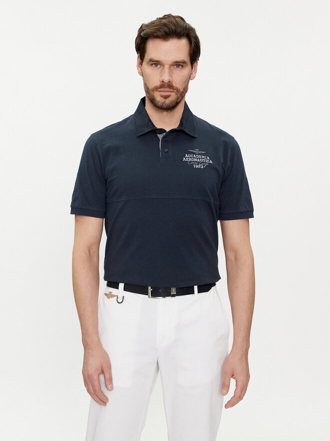 Aeronautica Militare Aeronautica Militare Poloshirt 241PO1756J584 Dunkelblau Regular Fit