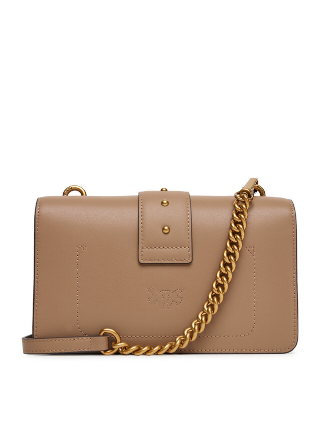 PINKO Geantă PINKO Love One Mini ST.CL Al 25-26 PLTT 105856 A0F1 Bej