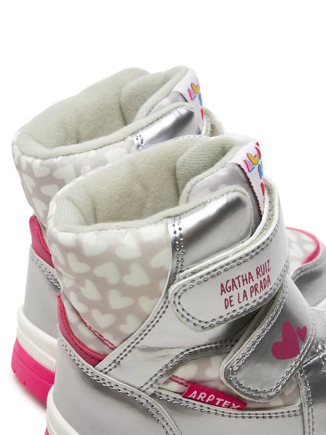 Agatha Ruiz de la Prada Schneeschuhe Agatha Ruiz de la Prada 241990-B M Silberfarben