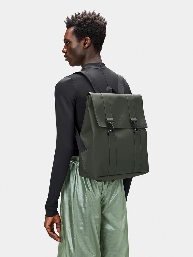 Rains Σακίδιο Rains MSN Bag W3 13300 Πράσινο