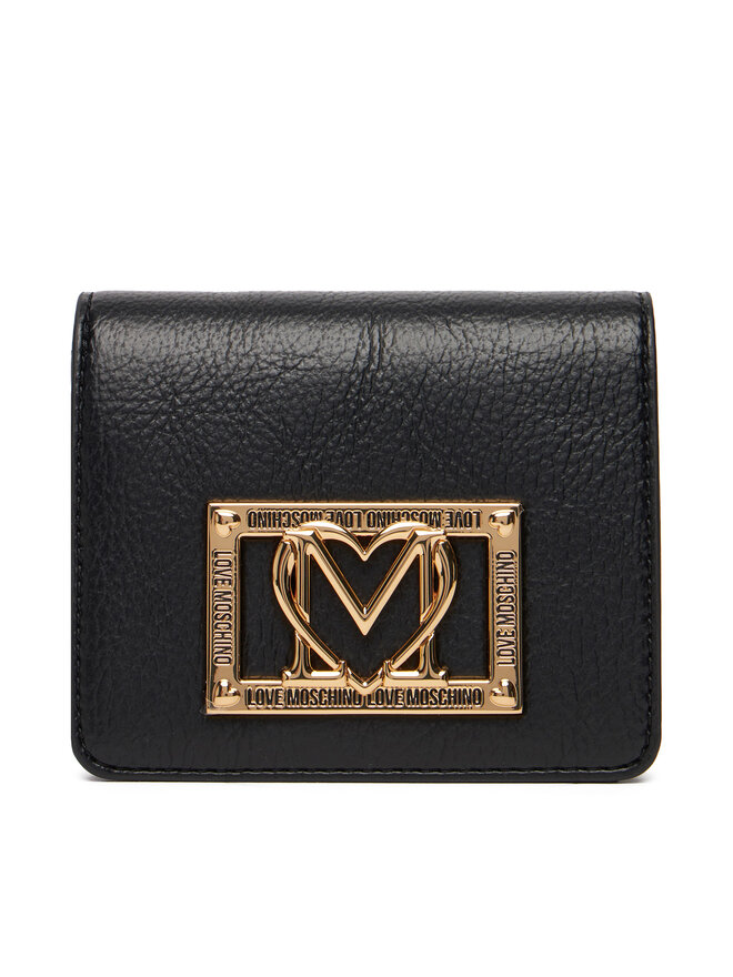 LOVE MOSCHINO Μικρό Πορτοφόλι Γυναικείο LOVE MOSCHINO JC5604PP1NLI0000 Μαύρο