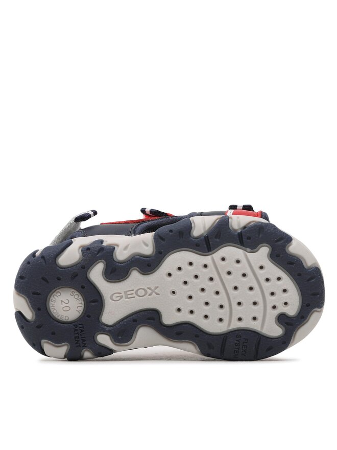 Geox Sandály Geox B Sandal Flaffee Boy B3559A 08515 C7217 M Červená